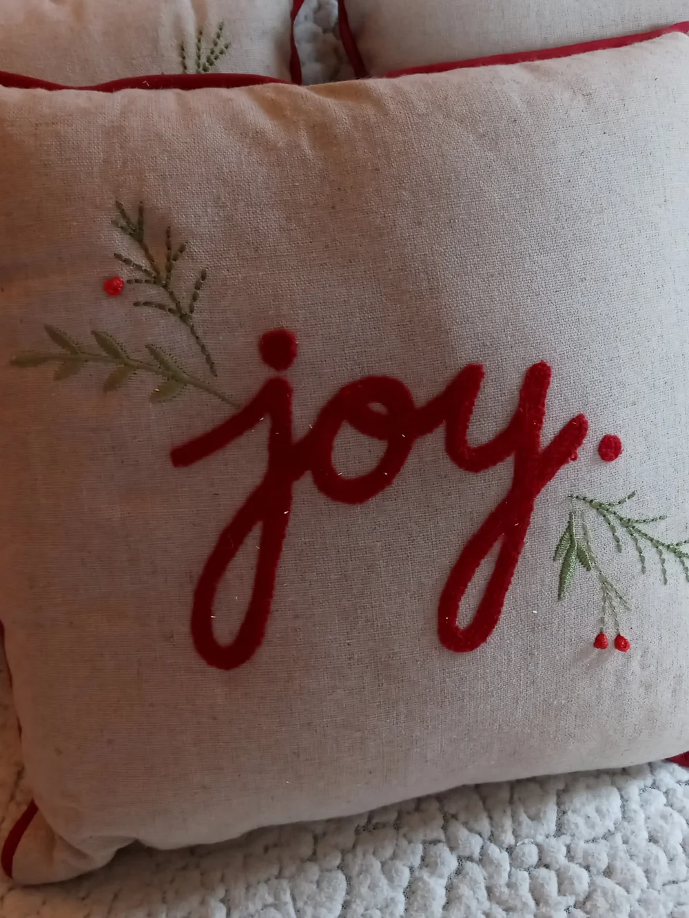 Set of Three (3) Decorative Christmas Pillows 11